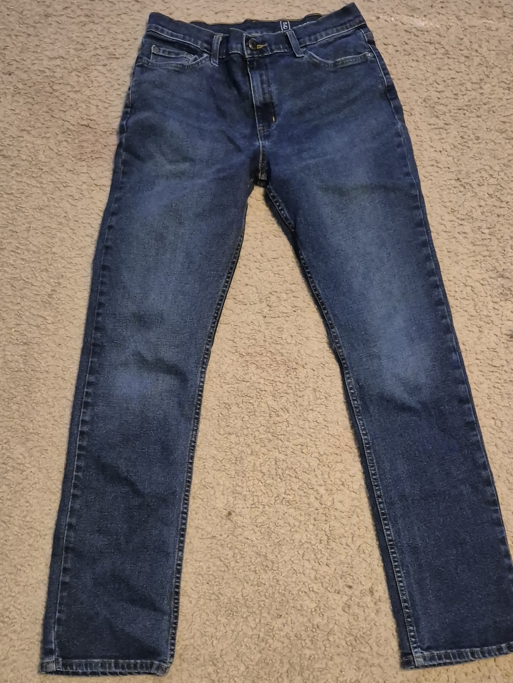 Men's Blue Straight-Leg Jeans - Size 30x32 - Like New